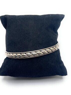 Brighton Roped Design Bangle Bracelet - 9590